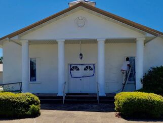 Before & After Exterior Commercial Painting in Jackson, GA (1)