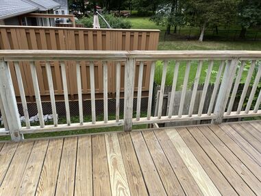 Before & After Deck Pressure Washing & Staining in Paterson, NJ (1)