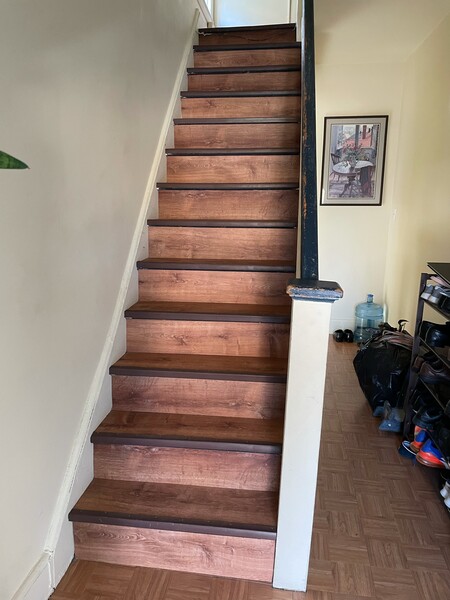 Before & After Stair Refinishing in Clifton, NJ (3)